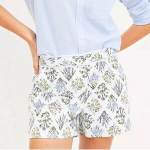 LOFT Bouquet Floral Colorful 3 Inch Riviera Shorts. 0 Petite. 0P. NWOT.